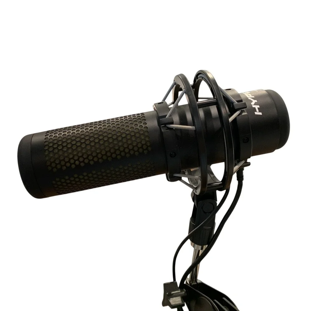 HyperX QuadCast S RGB USB Microphone w/ Samson MBA38 38